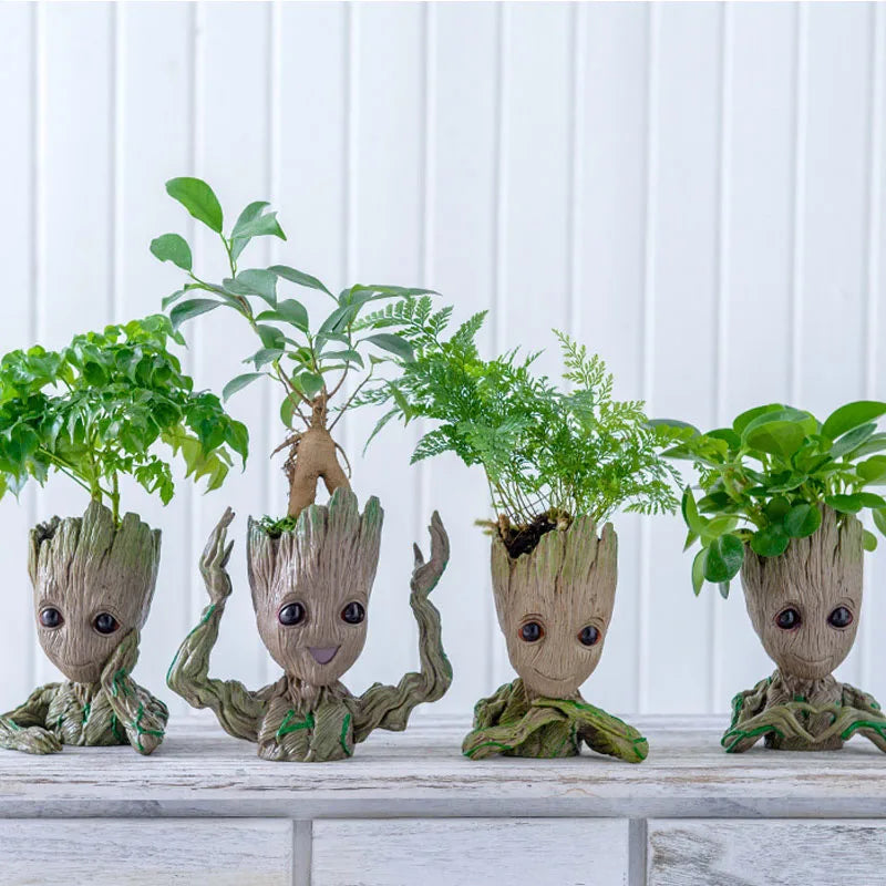 Home Decoration Crafts Miniature Model Office Desktop Display Cartoon Groot Figurines