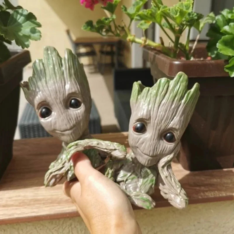 Home Decoration Crafts Miniature Model Office Desktop Display Cartoon Groot Figurines