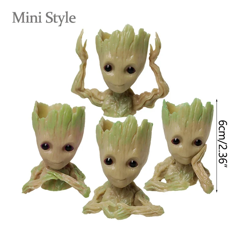 Home Decoration Crafts Miniature Model Office Desktop Display Cartoon Groot Figurines