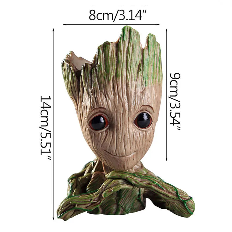 Home Decoration Crafts Miniature Model Office Desktop Display Cartoon Groot Figurines