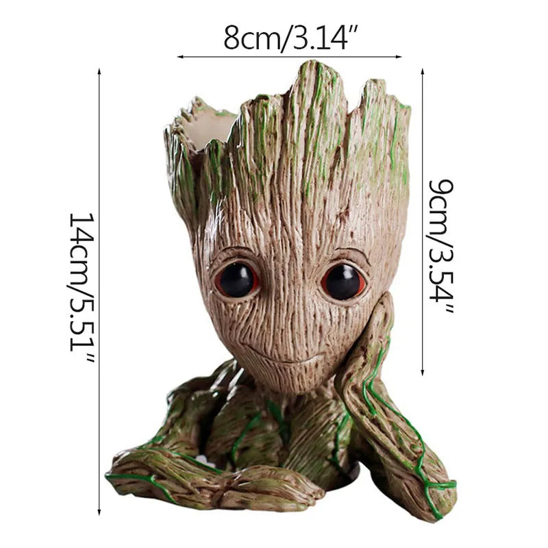 Home Decoration Crafts Miniature Model Office Desktop Display Cartoon Groot Figurines