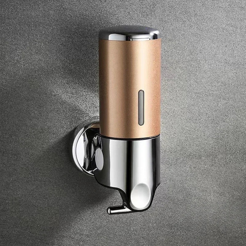 Wall-Mounted Shampoo and Soap Dispenser