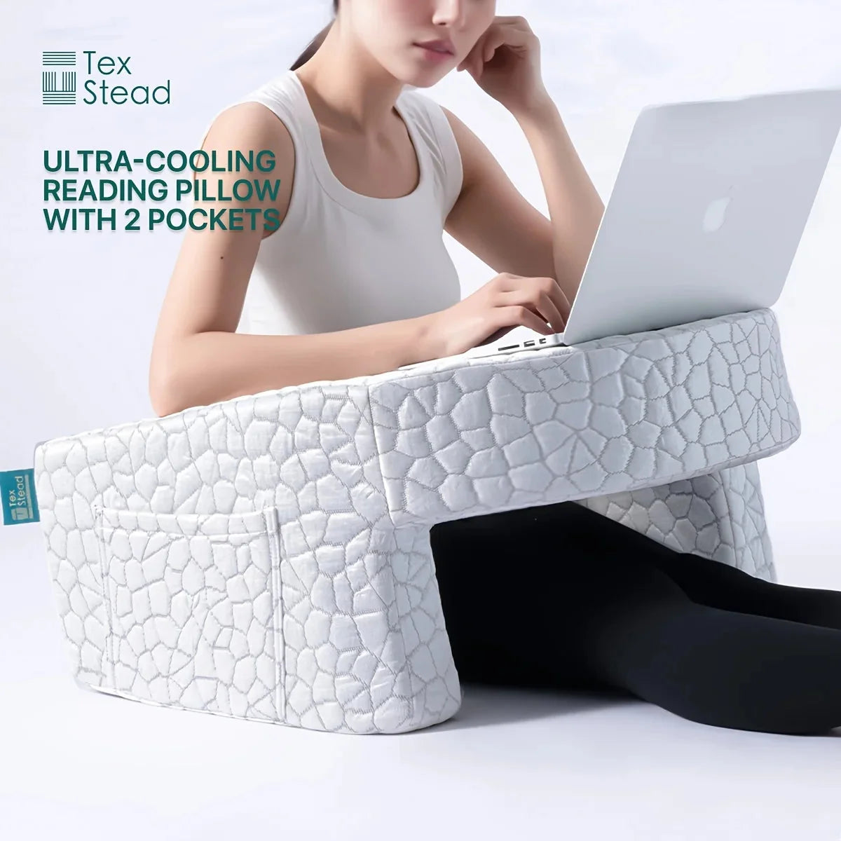 Gaming Armrest Pillow – Oversized Memory Foam Reading Cushion