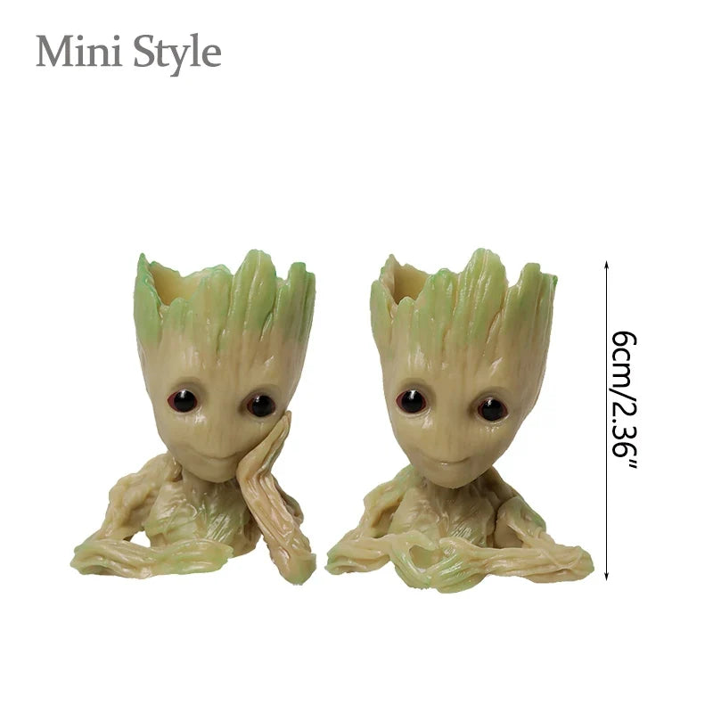 Home Decoration Crafts Miniature Model Office Desktop Display Cartoon Groot Figurines