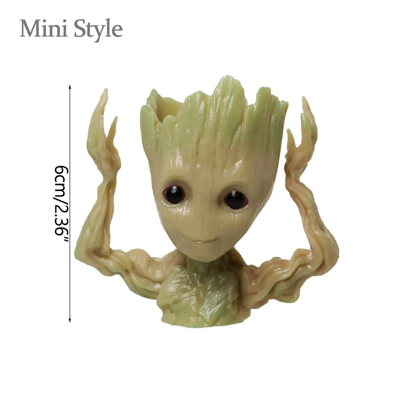 Home Decoration Crafts Miniature Model Office Desktop Display Cartoon Groot Figurines