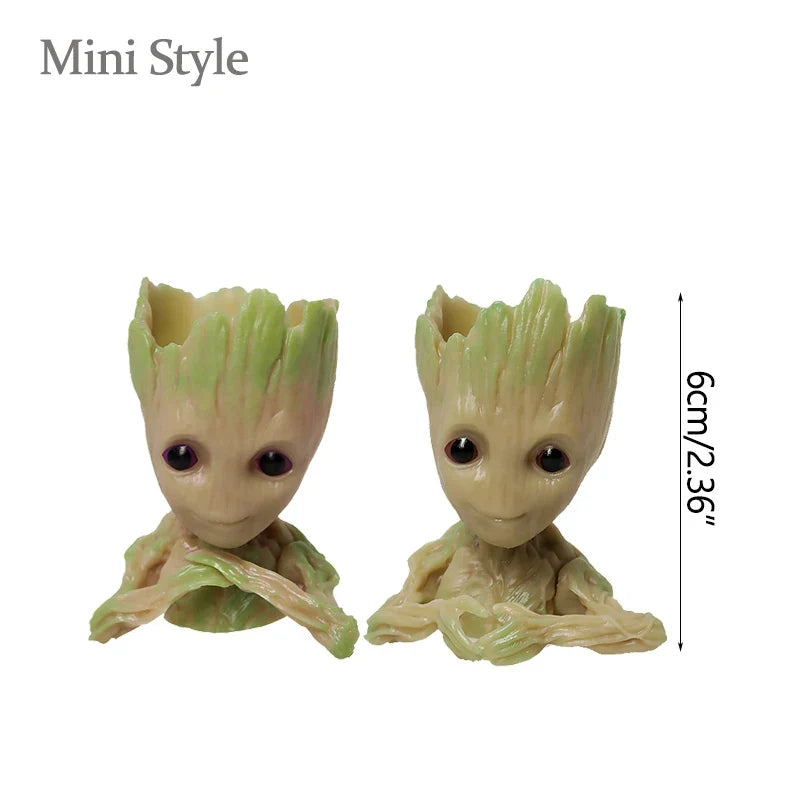 Home Decoration Crafts Miniature Model Office Desktop Display Cartoon Groot Figurines