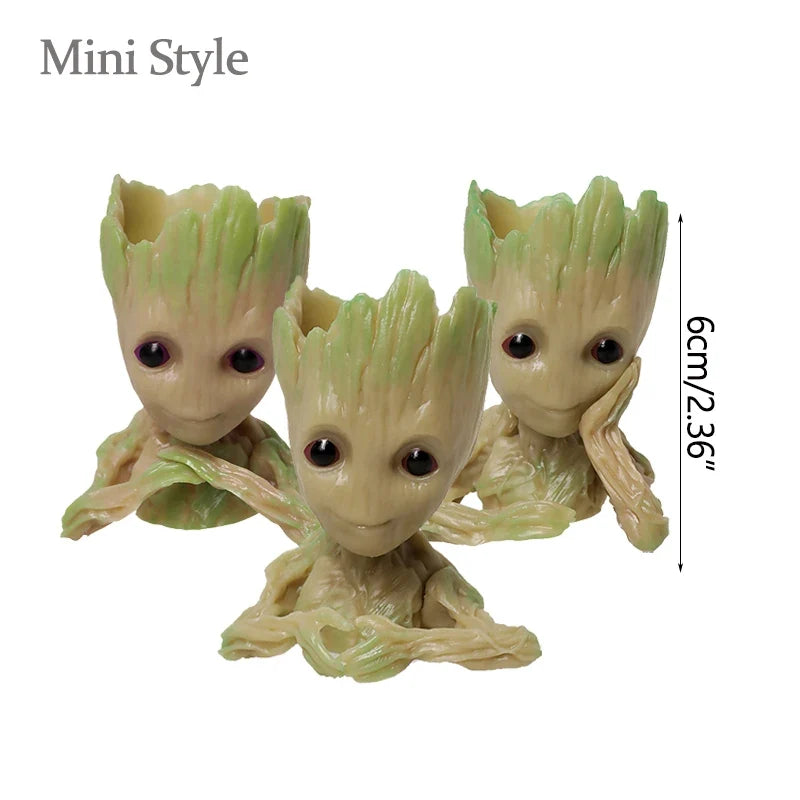 Home Decoration Crafts Miniature Model Office Desktop Display Cartoon Groot Figurines