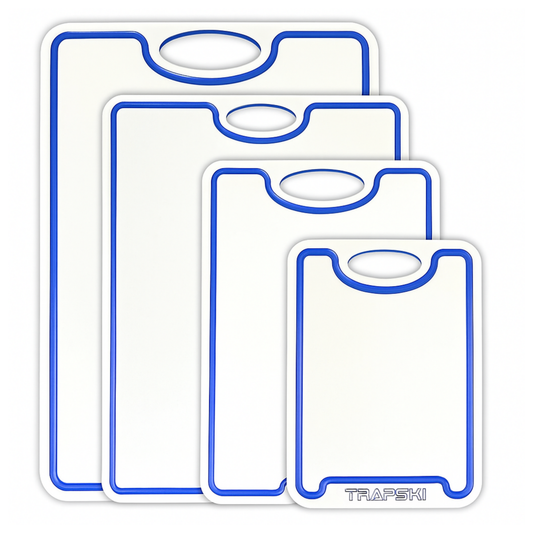 TRAPSKI Premium 1/2 Inch Thick HDPE Cutting Boards | Food-Grade Kitchen Prep Surface