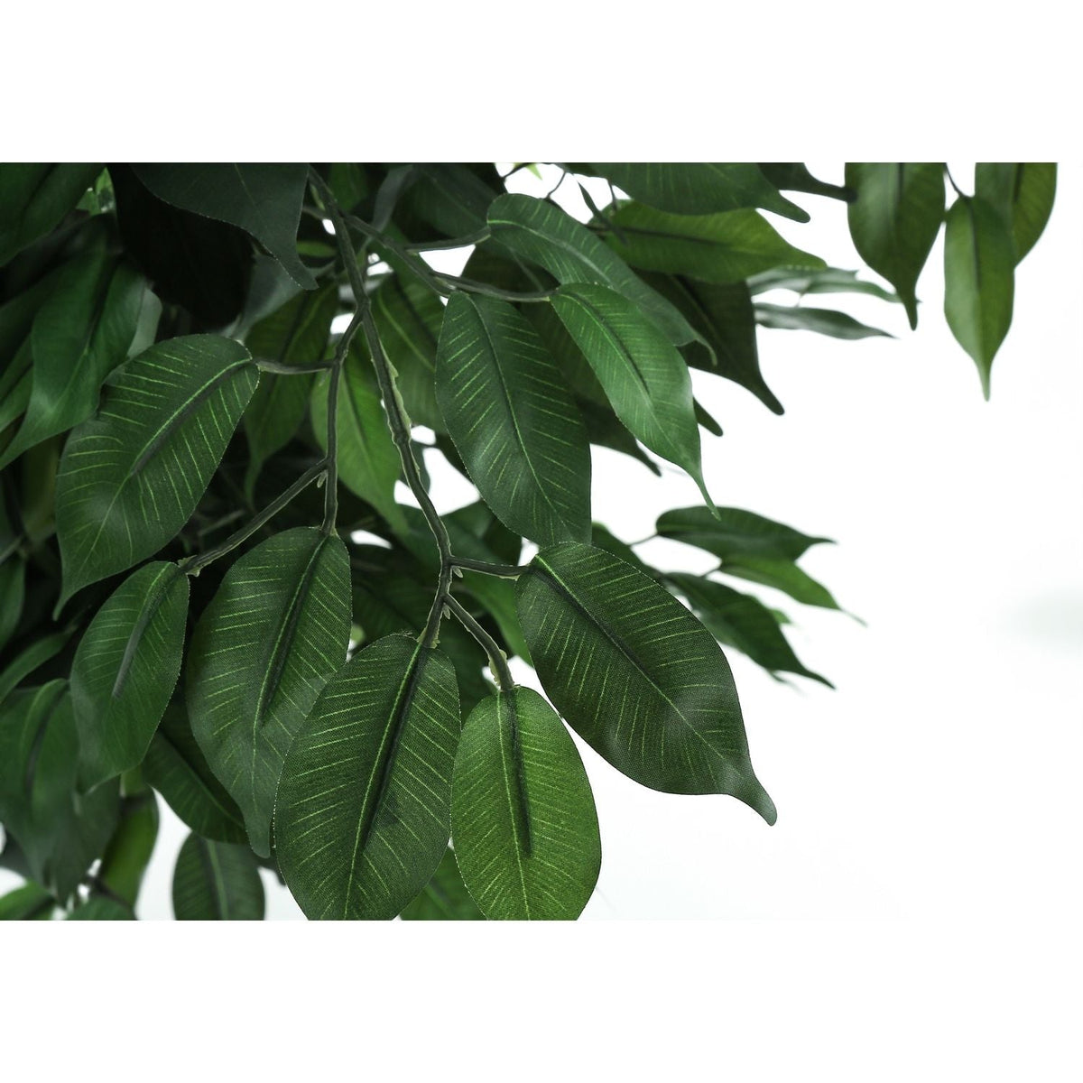 58" Tall, Artificial Plant, Ficus Tree, Indoor, Faux, Fake, Floor, Greenery, Potted,  Green / Black
