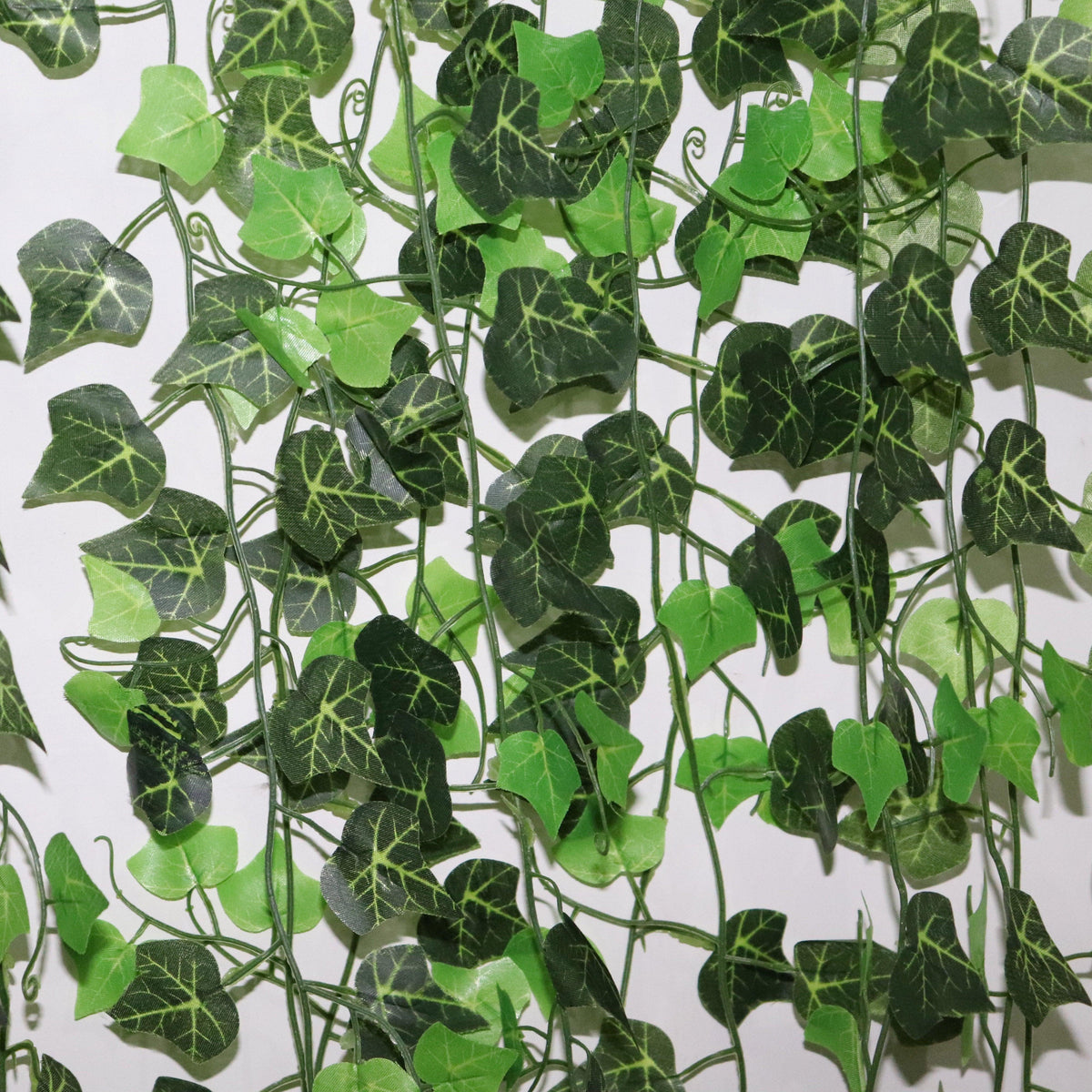 Artificial Ivy Leaf Garland Fake Leaves Hanging Vines Wedding Wall 100pcs Leaf 1 piece 2.4M