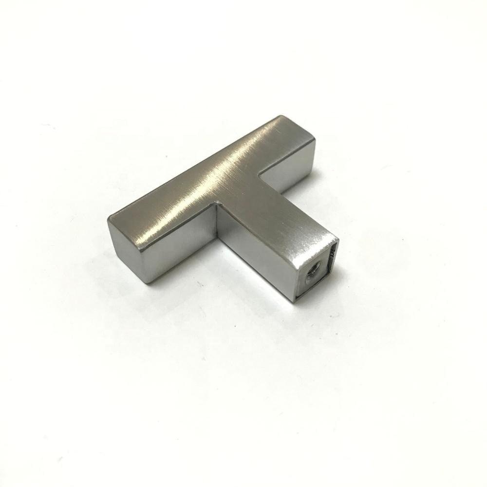 Black Silver Gold Cabinet Handle Square Furniture Hardware Stainless