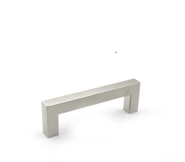 Black Silver Gold Cabinet Handle Square Furniture Hardware Stainless