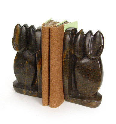Elephant Stone Bookends (Pair)