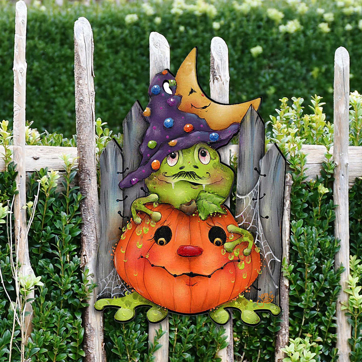 Jeepers Creepers Halloween Door Decor by Jamie Mills