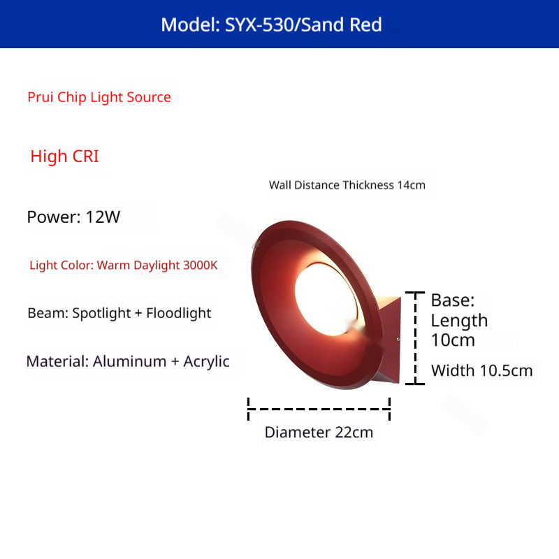 Creative Colorful Outdoor Waterproof Wall Light