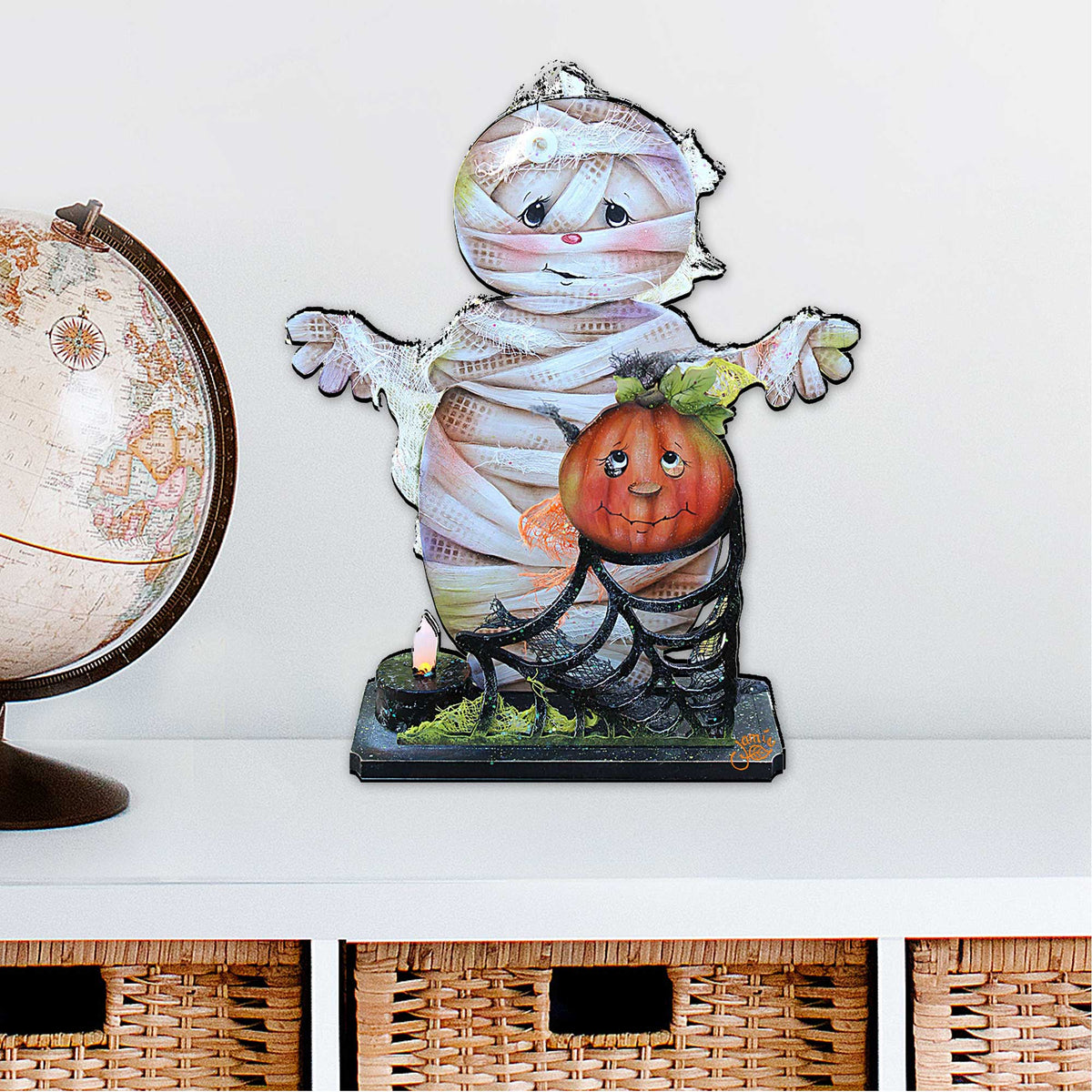 Some Mummy Loves You Halloween Door Decor by Jamie Mills-Price
