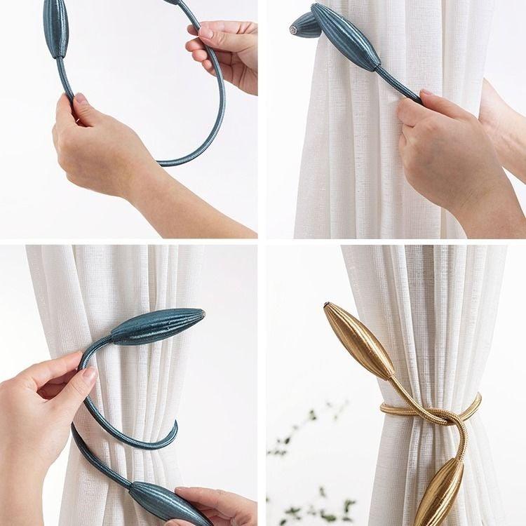 Curtain Tieback High Quality Holder Hook Buckle Clip Polyester Pretty And Fashion 57cm
