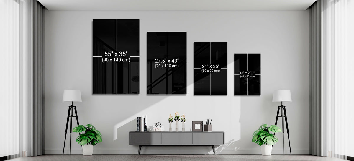 Behind the Curtain Glass Art