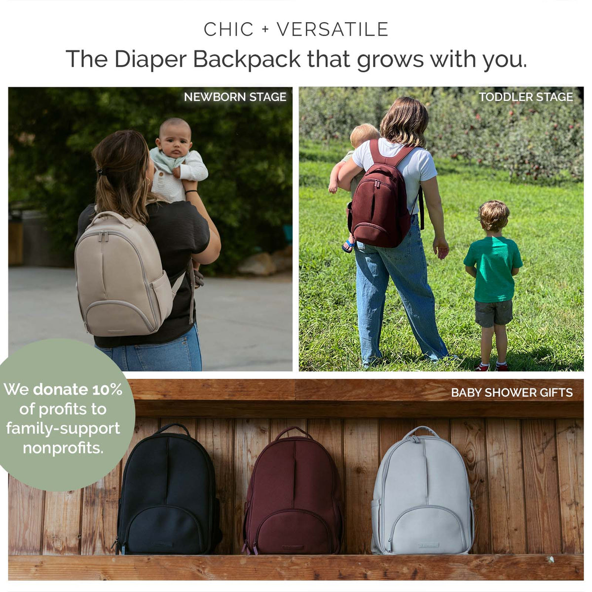 Drift Neoprene Lite Diaper Backpack