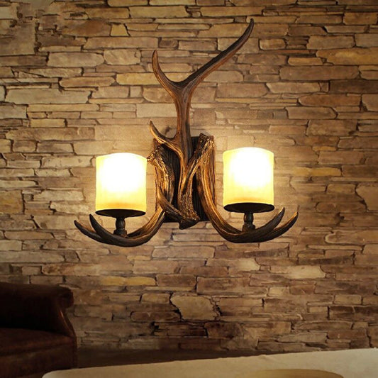 Antlers Creative Bedroom Bedside Aisle Wall Lamp