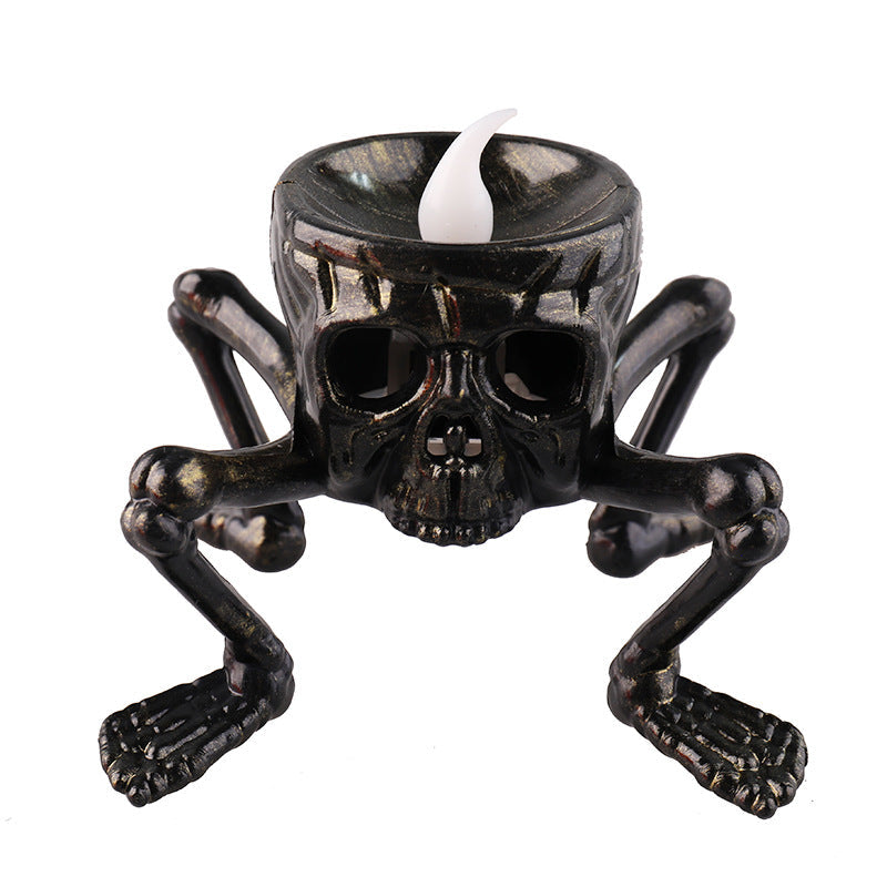 Halloween Skull Hand Lantern Atmosphere Decoration Props Skull Foot Night Halloween