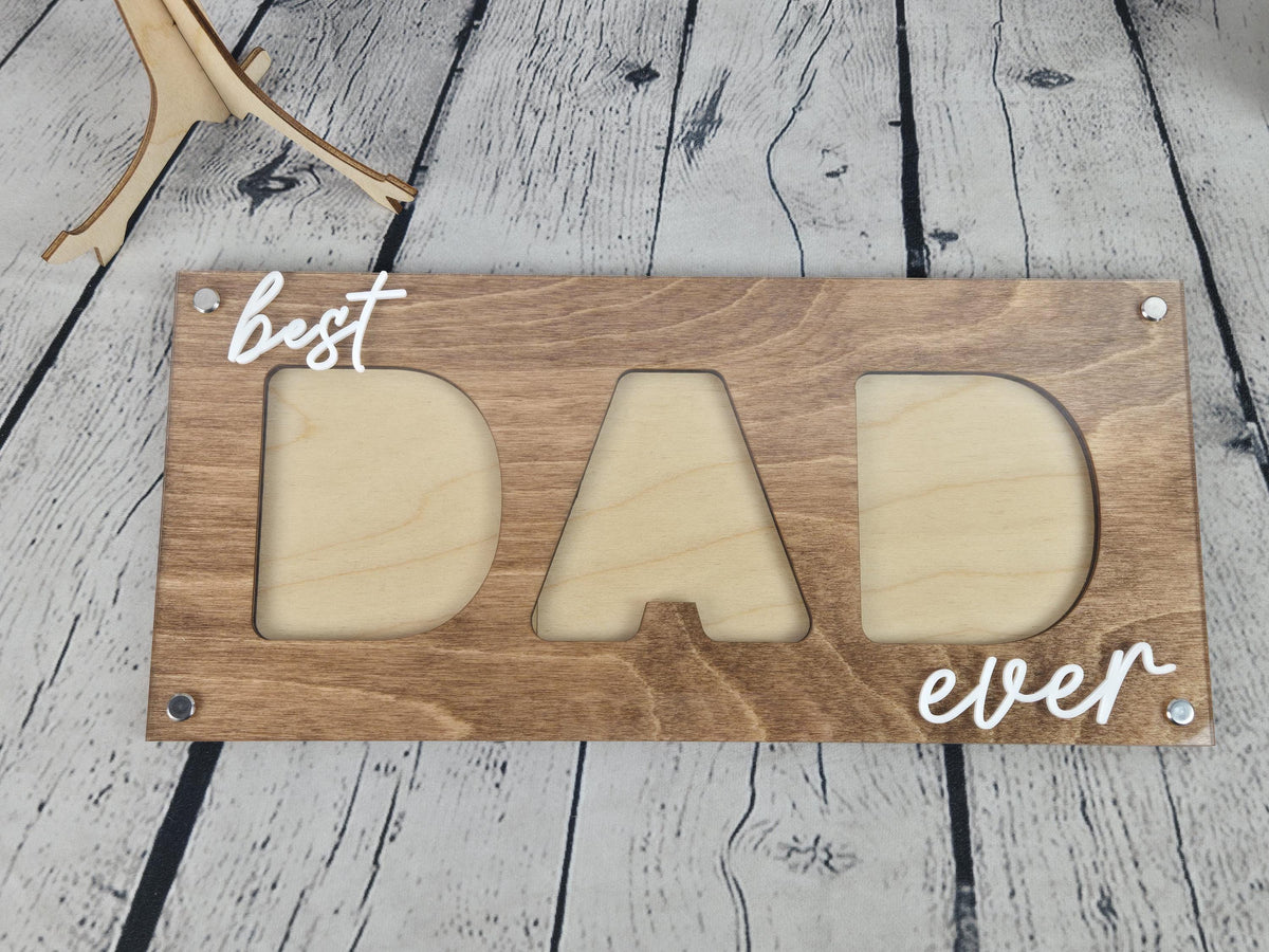 Best Dad Ever Picture Frame