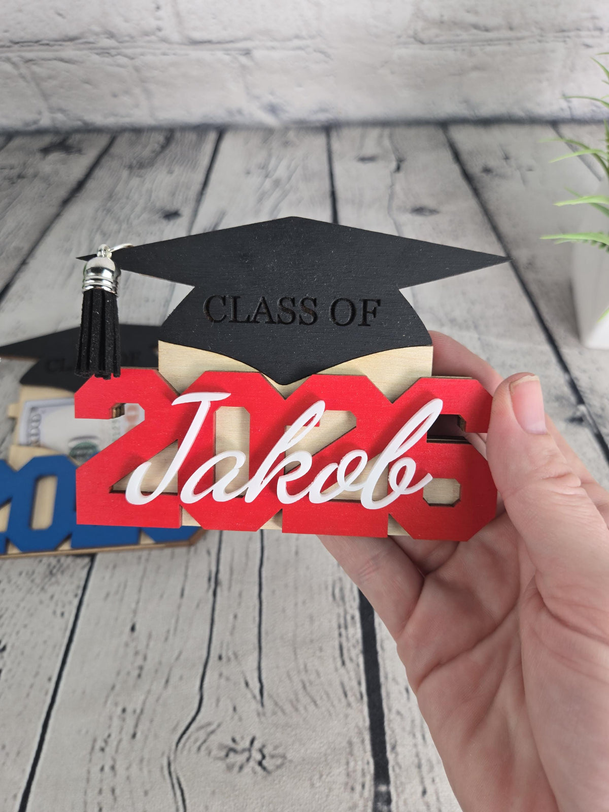 Personalized Graduation Money Holder 2026
