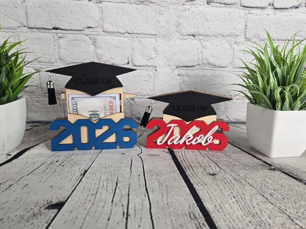 Personalized Graduation Money Holder 2026