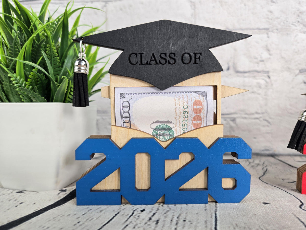 Personalized Graduation Money Holder 2026