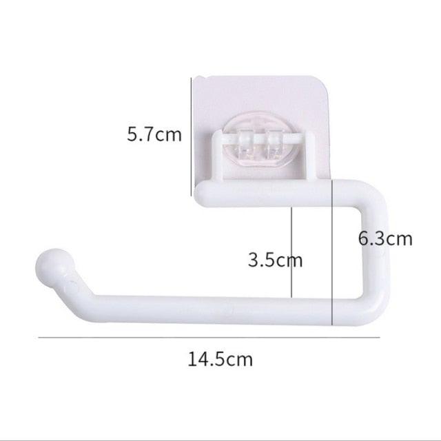 New Kitchen Paper Roll Holder Towel Hanger Rack Bar Cabinet Rag Hanging Holder