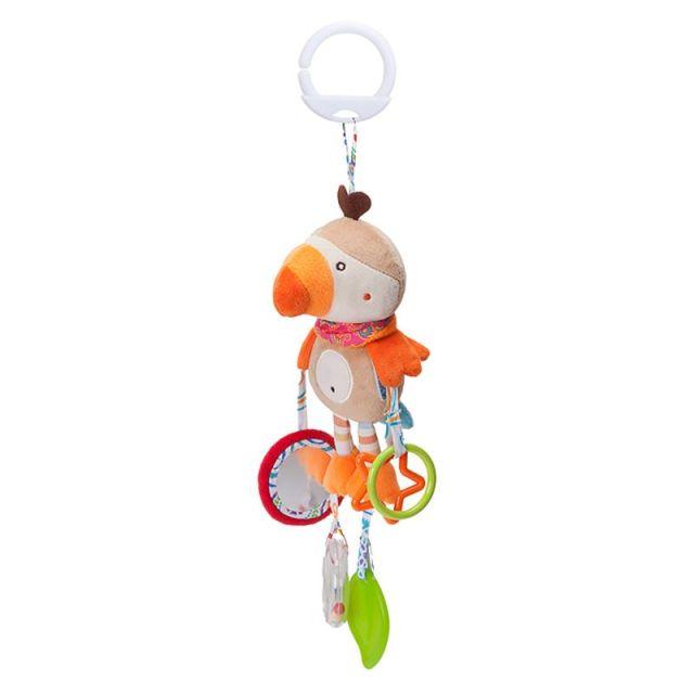 Wooden Hot Air Balloon Wind Chime Hanging Toys Baby Bed Bell Kids Room Decoration